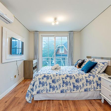 Incrivel Apartamento A 500M Da Rua Coberta Gramado Exteriör bild